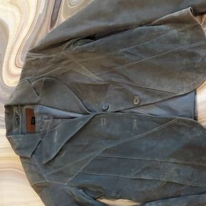 VTG Siena Blue Suede Blazer